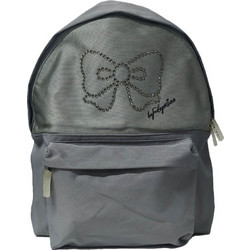 Lyc Sac Oxford Line Σχολική Τσάντα Πλάτης Γυμνασίου - Λυκείου Γκρι 15117