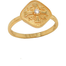 Δαχτυλίδι Anastasios Creations χρυσό ασήμι 925 Κωνσταντινάτο FD832