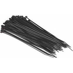 Sapiselco Δεματικά Καλωδίων 280x4,5mm Μαύρο 100τμχ