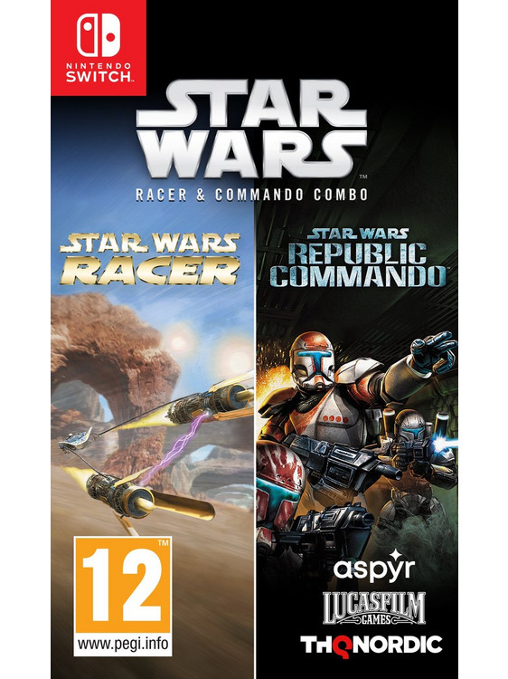 Star Wars Racer & Commando Combo Nintendo Switch