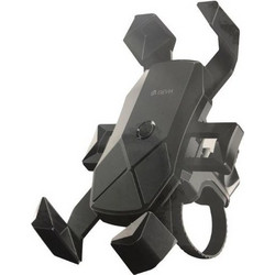 DEVIA VOYAGER SERIES MOTORCYCLE & BICYCLE PHONE HOLDER (BLACK)