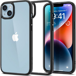 Spigen Ultra Hybrid Back Cover Matte Black (iPhone 14)