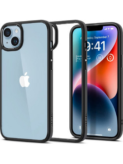 Spigen Ultra Hybrid Back Cover Matte Black (iPhone 14)