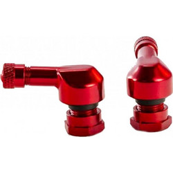 Puig Γωνιακές Βαλβίδες Ελαστικού Race Valves 11mm Red 2τμχ 5591R