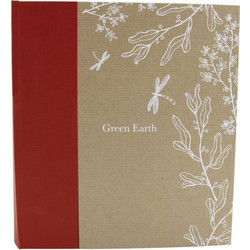 ΑΛΜΠΟΥΜ PANODIA GREENEARTH για 200 φωτογραφιες 10Χ15 LIBELLULE (μήκος 25,5cm πλάτος 23,5cm ύψος 5,5cm)