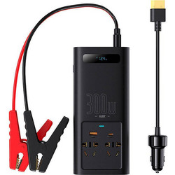 Baseus Inverter Αυτοκινήτου IGBT 300W για Μετατροπή 12V DC σε 220V AC με 2xUSB
