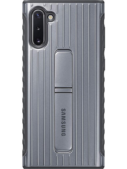 Samsung Standing Cover Silver (Galaxy Note 10)