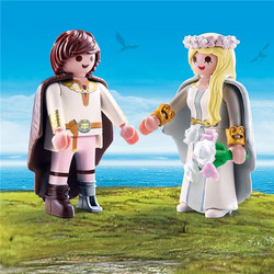 Playmobil Dragons Γαμήλιο ζευγάρι, Άστριντ & Ψάρης για 4+ Ετών 70045