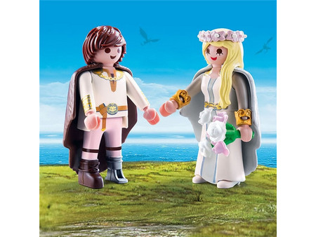 Playmobil Dragons Γαμήλιο ζευγάρι, Άστριντ & Ψάρης για 4+ Ετών 70045