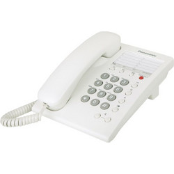 Panasonic KX-TS550 Ενσύρματο Τηλέφωνο Λευκό
