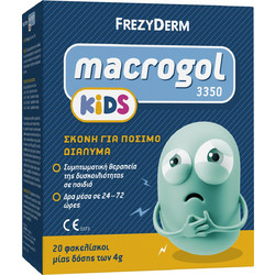 Frezyderm Macrogol 3350 Kids Πεπτικό Βοήθημα για Παιδιά 20x4gr
