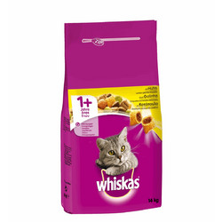 Whiskas Adult 1+ with Chicken & Vegetables 14kg