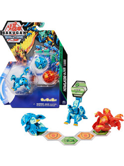 Spin Master Bakugan Starter Pack Howklor Blue Ultra Σετ Φιγούρες Δράσης για 6+ Ετών