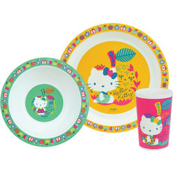 Ango Παιδικό Σετ Φαγητού Hello Kitty 3τμχ