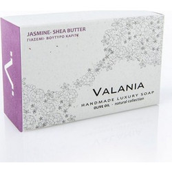 Valania Handmade Luxury Soap Olive Oil ,Jasmine & Shea Butter 120gr