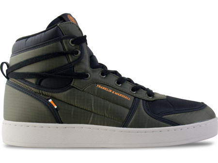 Franklin & Marshall Ανδρικά Sneakers Μποτάκια Χακί FHIG0019T-1726