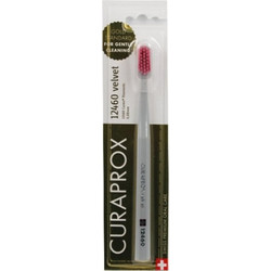 Curaprox CS12460 Velvet Soft Γκρί Ρόζ