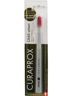 Curaprox CS12460 Velvet Soft Γκρί Ρόζ