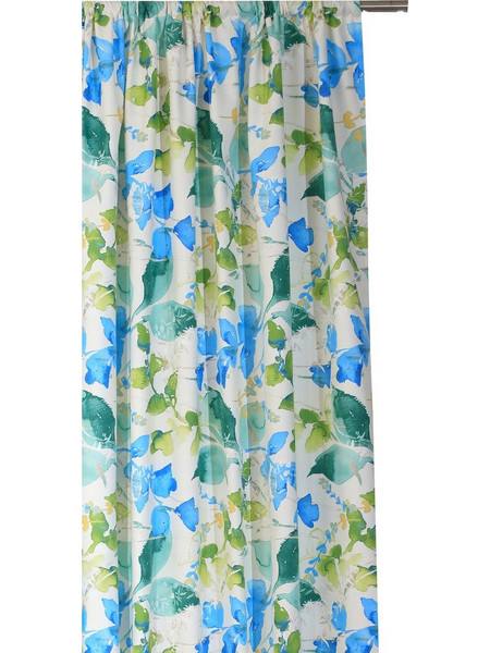 Anna Riska Κουρτίνα με Τρέσα 280x270 Liv 2 Blue