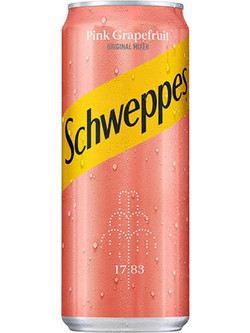 Schweppes Pink Grapefruit Κουτί 330ml