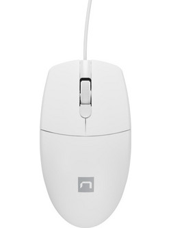 Natec NMY-1988 Ενσύρματο Ποντίκι White