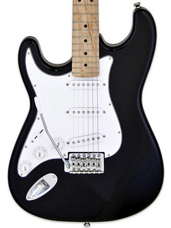 Aria Pro II STG-003 Black Left Hand