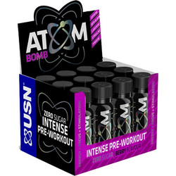 USN Atom Bomb Intense Pre-Workout Berry 12x60ml