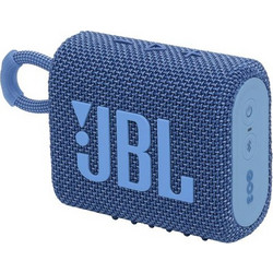 JBL Go 3 Eco Αδιάβροχο Ηχείο Bluetooth 4.2W Γαλάζιο