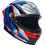 AGV K6 S Slashcut Black / Blue / Red Κράνος Μηχανής Full Face 1250gr