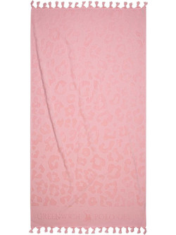 Greenwich Polo Club 3835 Πετσέτα Παρεό Θαλάσσης Ροζ 90x170cm