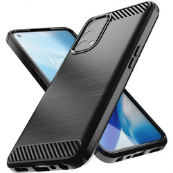 Hurtel Carbon Flexible Θήκη Σιλικόνης OnePlus Nord N200 5G Black