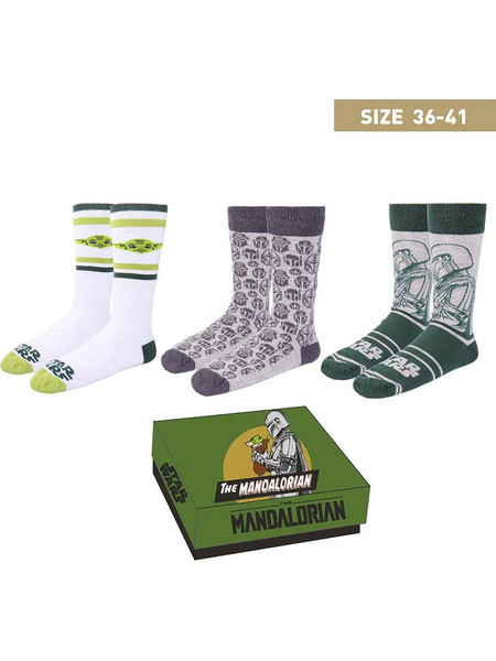 Star Wars Mandalorian pack 3 socks