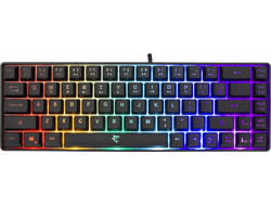 White Shark Ronin Gaming Πληκτρολόγιο 60% RGB Black