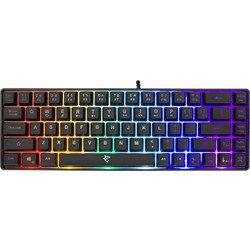 White Shark Ronin Gaming Πληκτρολόγιο 60% RGB Black