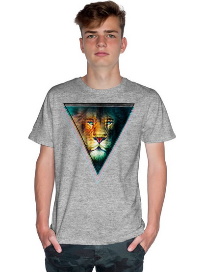 double vision - Vlad Isac (Κοντομάνικο Ανδρικό / Unisex) - Grey melange