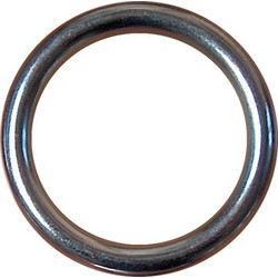 Mister B Smooth Nickel-Free Cockring 40mm Δαχτυλίδι Πέους Μεταλλικό 4cm Ασημί