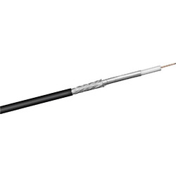 GOOBAY καλώδιο κεραίας 67103, 100dB, 75Ω, CCS, 100m, μαύρο