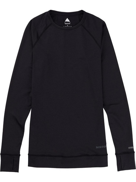 Burton Lightweight X Base Layer Γυναικείο Μακρυμάνικο Ισοθερμικό - Μαύρο 22177100001-TRBLK