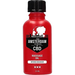 CBD from Amsterdam the Original - Intense Massage Oil Enhancer