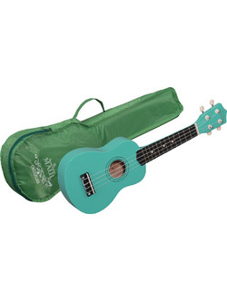 Soundsation Maui Sunny 10 Soprano Aqua Marine with Case