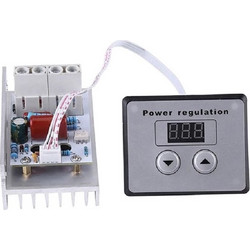 Dimmer and speed controller for 10000W commutator motors with display