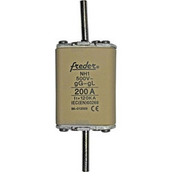 Μαχαιρωτή ασφάλεια NH τύπου ΒΟΧ gG Νο 1C 200Α FREDER - 86-012009