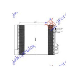 Ψυγειο A/C ΒΕΝΖΙΝΗ-ΠΕΤΡ (42x38) Smart Fortwo 12-14 - 549006400