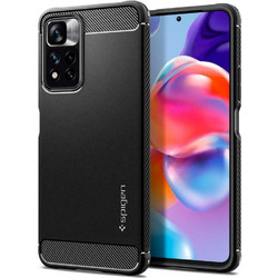 Spigen Rugged Armor Back Cover Black (Xiaomi Redmi Note 11 Pro Plus)