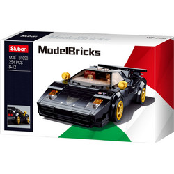 Sluban Model Bricks Italian Bull Sports Car B1098