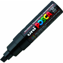 Uni-Ball Μαρκαδοροι Posca Pc-8K Χονδρο Black (PC8KBLK) (UNIPC8KBLK)