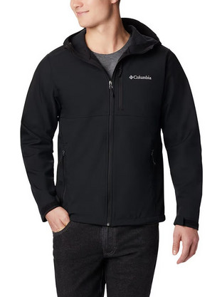 Columbia Ascender Αθλητικό Ανδρικό Μπουφάν Χειμωνιάτικο Softshell Μαύρο 1556556-010