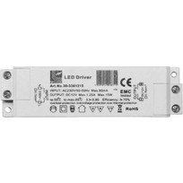 Μετασχηματιστής πλαστικός 230V/12VDC 15W για ταινίες & λάμπες LED Lumen 30-3361215