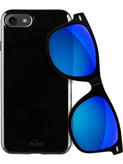 Puro Plasma Black & Sunglasses (iPhone 8/7)