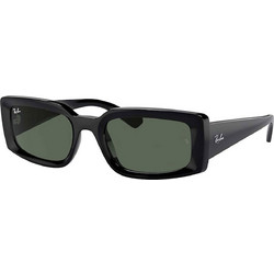 Ray-Ban RB4395 6677/71 Γυαλιά Ηλίου Ορθογώνια Κοκάλινα Μαύρα με Μαύρο Polarized Φακό